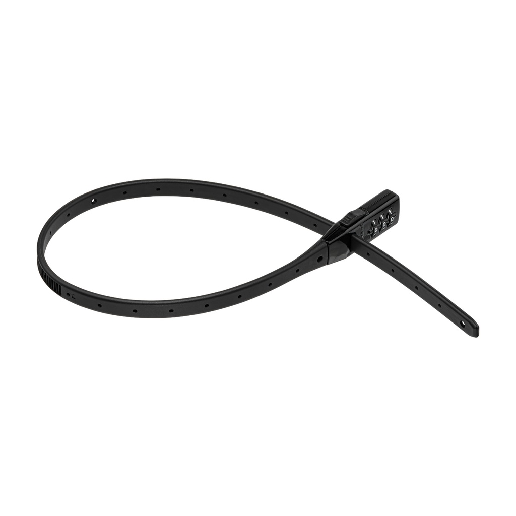 Trelock Strap-it számzáras huzalos zár [fekete]