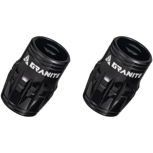 Granite Juicy Nipple Schrader szelepsapka [fekete]