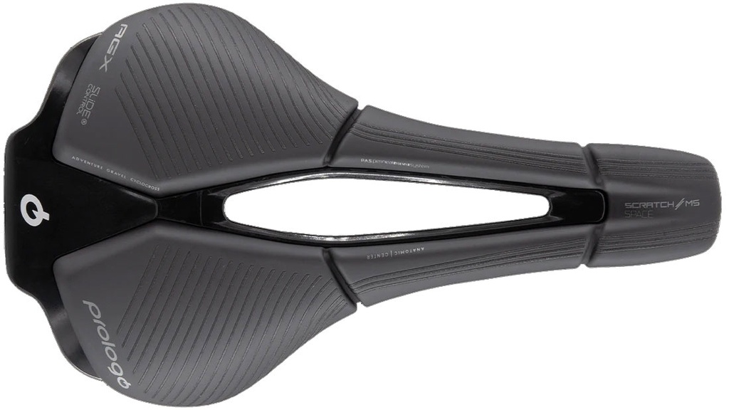 Nyereg PROLOGO SCRATCH-M5 SPACE AGX PAS 147 TIROX HARD fekete Slide Control