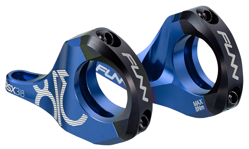 FUNN RSX 318 integrált kormányfej [kék, 31.8 mm, 20 mm]