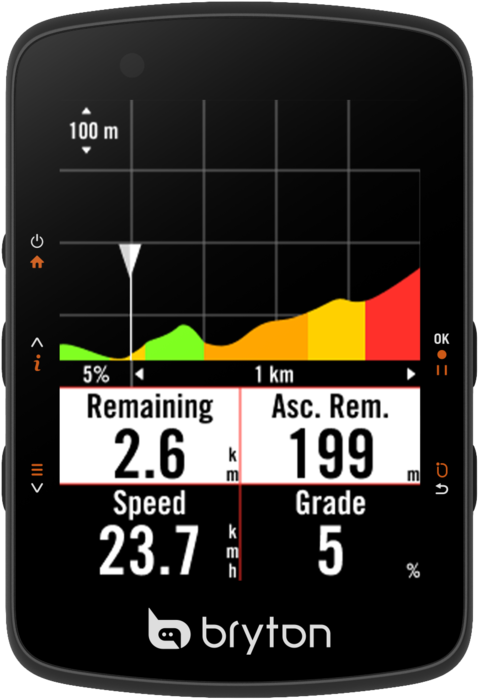 Computer Bryton Rider 550 E