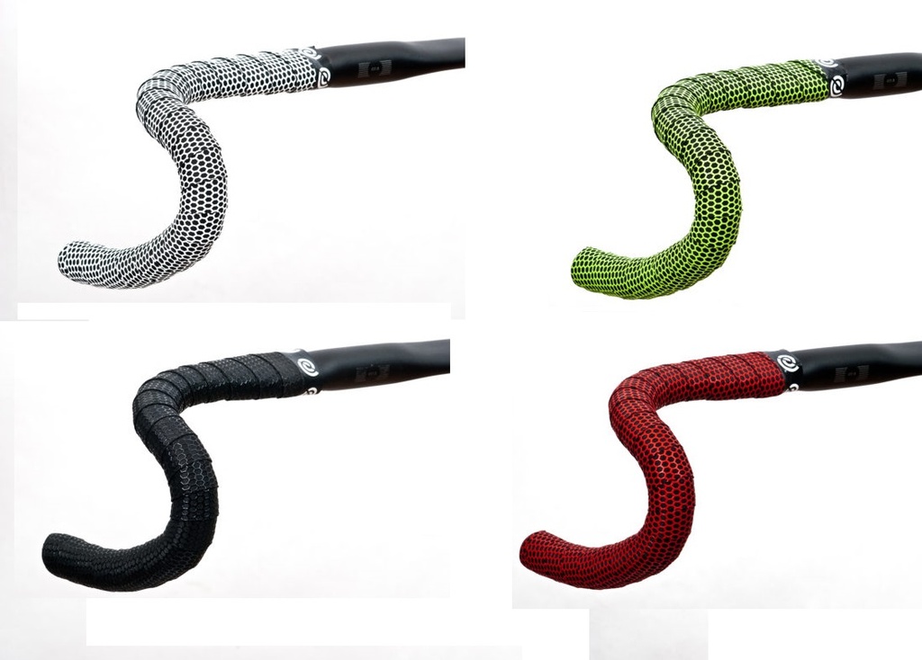 Bike Ribbon Hexagon kormányszalag (bandázs) [piros]