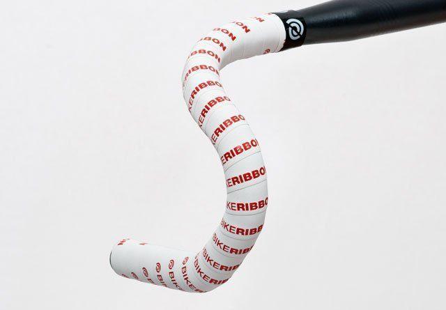 Bike Ribbon Scrub kormányszalag (bandázs) [fehér-piros]