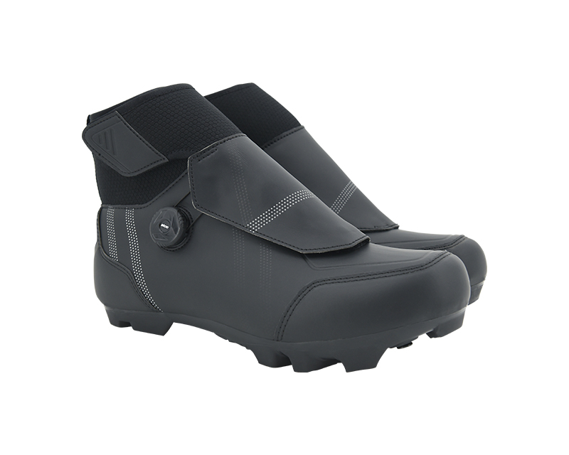 FLR Defender II Pro Dial MTB téli kerékpáros cipő [fekete, 45]