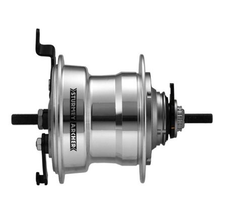Sturmey Archer RXL-RD5 5 seb. Dobfékes agyváltó szett [ezüst, 36]
