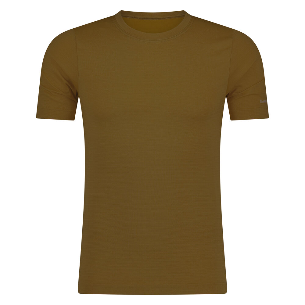 PÓLÓ SHIMANO EVOLVE TERRA SEAMLESS SÖTÉT OLIVA XL-XXL