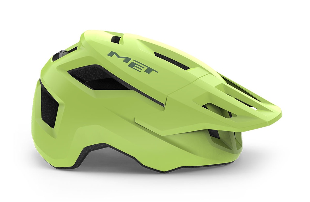 MET Shelter kerékpáros sisak [matt ultra lime, L (58-61cm)]