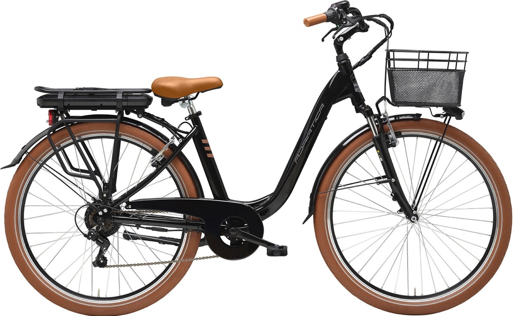 ADRIATICA E2 28" e-bike női fekete