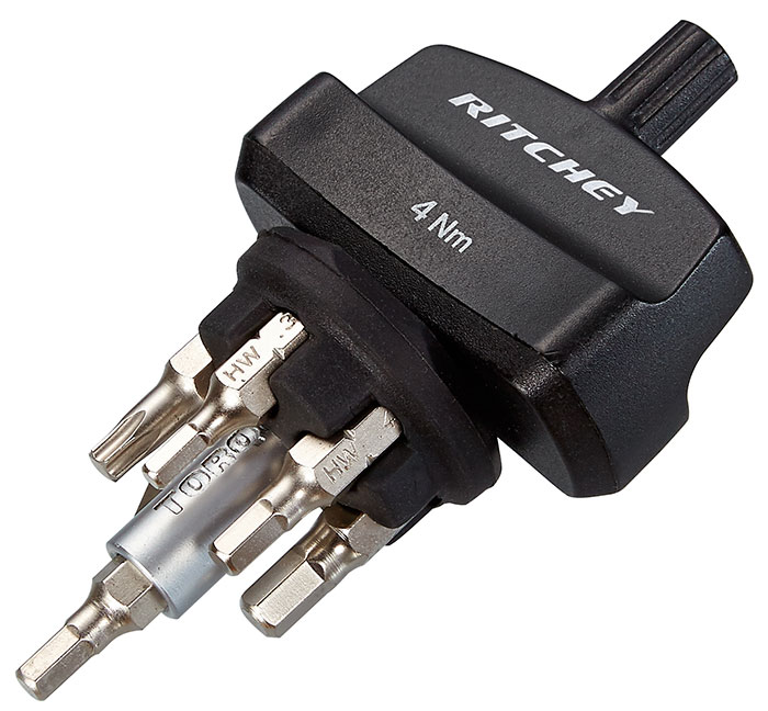Szerszám RITCHEY Nyomatékkulcs 4+1 szerszámfejjel 4 NM