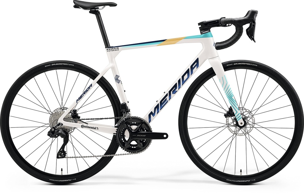 VÁZ MERIDA SCULTURA 6000 V2 S GYÖNGYFEHÉR (TEAM REPLICA)