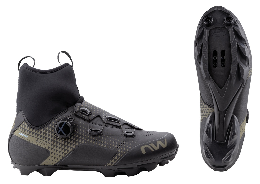 NORTHWAVE MTB CELSIUS XC ARCTIC GTX, TÉLI FEKETE/ZÖLD
