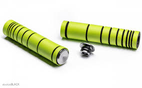 AB Grip MTB 2-komponensű markolat alumínium végdugóval zöld