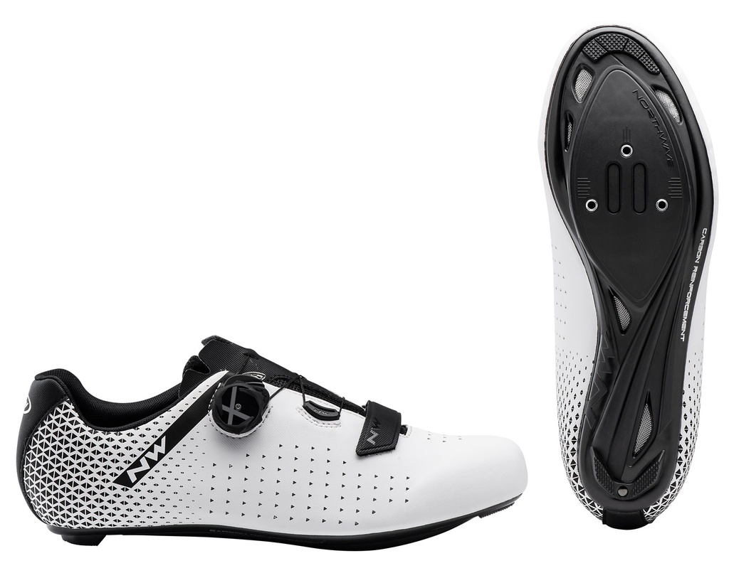 NORTHWAVE ROAD CORE PLUS 2 FEHÉR/FEKETE