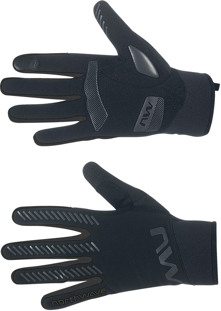 Kesztyű NORTHWAVE ACTIVE GEL téli hosszú, fekete