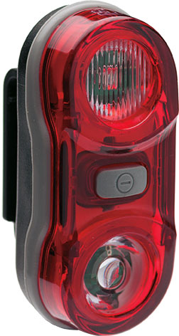 Lámpa BIKEFUN TWIN hátsó 2 piros LED, 3 - JY-596