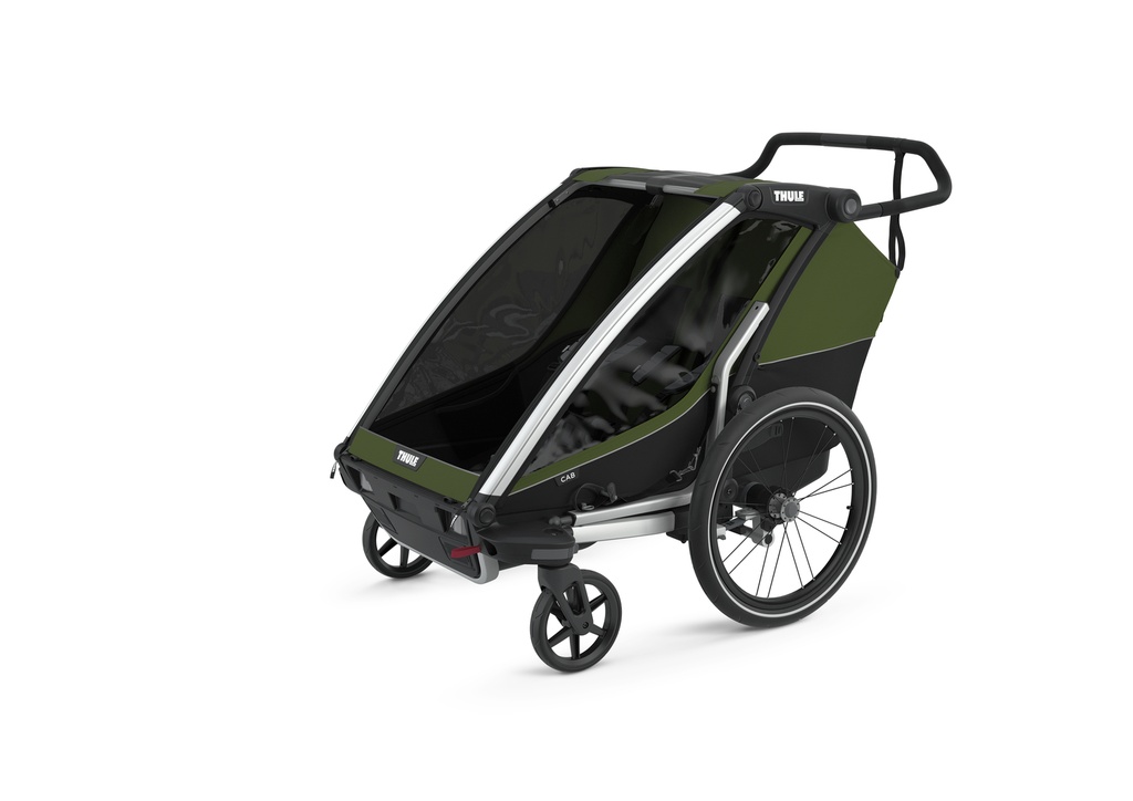Utánfutó THULE CHARIOT CAB 2 citruszöld