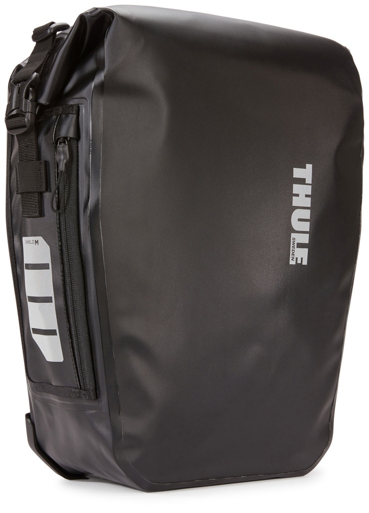 Táska THULE PNP SHIELD PANNIER 1db, 17l csomagtartóra fekete