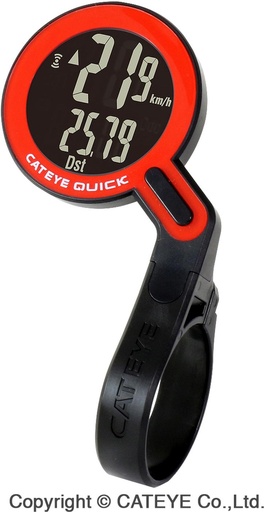 CatEye Quick CC-RS100W 7 funkció wireless piros