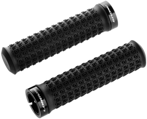 [#PL-38253] KORMÁNYMARKOLAT LONGUS DOTS CSAVAROS FEKETE {5/4}