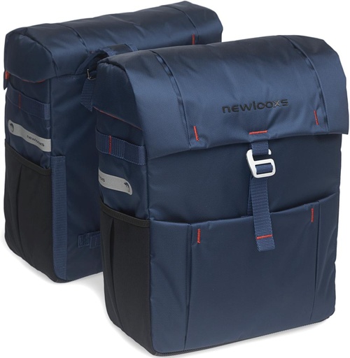 [#PL-FA003482048] KERÉKPÁROS TÁSKA NEWLOOXS VIGO DUPLA VIGO KÉK 37L 31X40X15CM(X2)