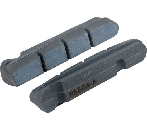 [#PL-Y8PP98060] SHIMANO R55C4-A CARTRIDGE-TYPE BRAKE SHOE SET(PAIR) for CARBON