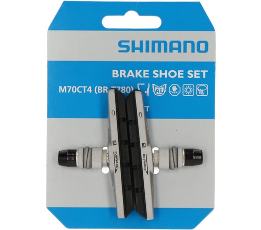[#PL-Y8W798010] SHIMANO BR-T670-S M70CT4 CARTRIDGE TYPE BRAKE SHOE SET(PAIR)