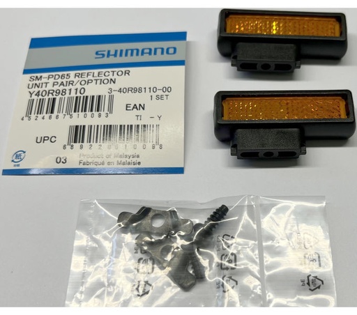 [#PL-Y40R98110] SHIMANO SM-PD65 REFLECTOR UNIT PAIR/OPTION