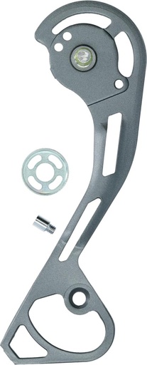 [#PL-Y50J98040] SHIMANO RD-M615 OUTER PLATE ASSEMBLY BLACK SGS TYPE