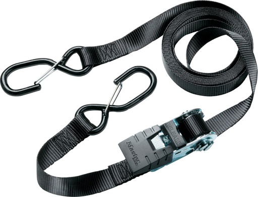 [#PL-ML3066] SPANIFER MASTER LOCK 3066 RATCHET TIE DOWN RETESZES KAMPÓS 4,25 M FEKETE {3/4}