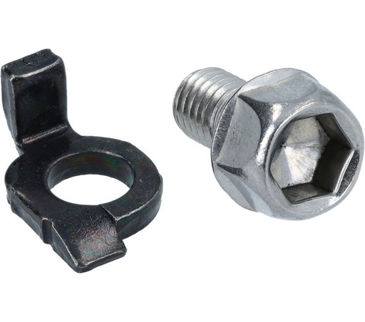 [#PL-Y5MC98010] SHIMANO FD-M660-10 CABLE FIXING PLATE & BOLT (M5x9)B-TYPE