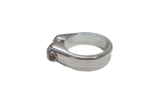 [#CS-40170433SL] Alumínium nyeregcsőbilincs SC-50 28,6mm ezüst
