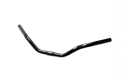 [#CS-40300115BK] Acél trekking/city kormány 630×130 mm 25,4 mm 35° fekete