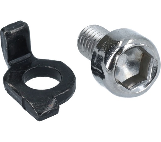 [#PL-Y5KV98010] SHIMANO FD-M660 CABLE FIXING PLATE & BOLT (M5x8.5)