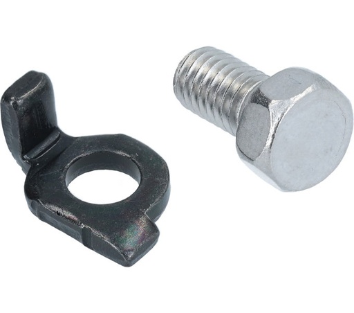 [#PL-Y5KV98020] SHIMANO FD-M665CABLE FIXING PLATE & HEXAGON HEAD BOLT (9MM)