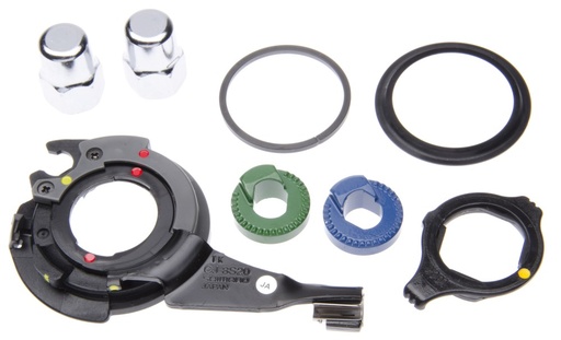 [#PL-KSM8S31A0110A] NEXUS SZERELÉK 8-AS / MINDEN 8-AS AGYHOZ / EJTŐ PAPUCS 8R/8L KÉK/ZÖLD