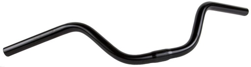 [#CS-40316746BK] Acél touring kormány 620×120 mm 25,4 mm 60° fekete