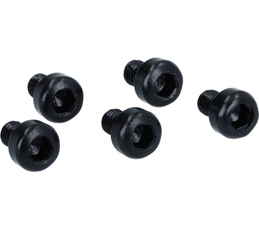 [#PL-Y1HD98050] SHIMANO FC-S500 CHAIN GUARD FIXING BOLT (BLACK/5PCS.)