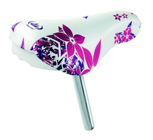[#CS-41300025FP] Monte Grappa 450 12"-14" gyereknyereg fehér/pink nyeregcsővel
