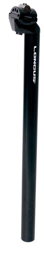 [#PL-398276] NYEREGSZÁR 25,4X400 LONGUS ALU FEKETE {5/4}