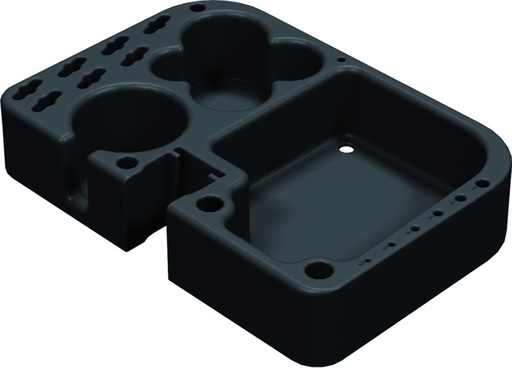 [#PL-FA003475007] TÁLCA FEEDBACK SPORTS ÁLLVÁNYHOZ PRO-ELITE/U.LIGHT/SPORT MECH TT-15B FEKETE{3/4}