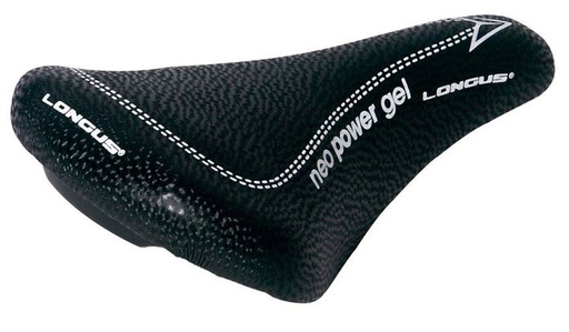 [#PL-20002] Longus K2 MTB Gel nyereg 285×160mm 400g fekete