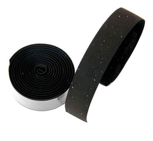 [#PL-38025] KORMÁNYBANDÁZS LONGUS VÉGDUGÓVAL GÉL FEKETE {5/4}