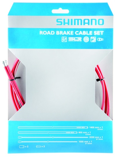 [#PL-Y80098014] BOWDEN SZETT FÉK ORSZÁGÚTI PIROS PTFE