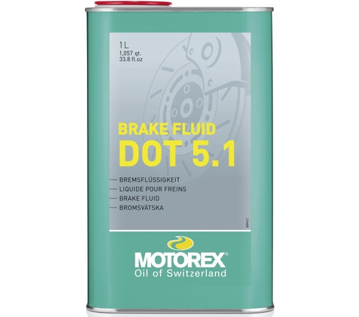 [#PL-FA3792303261] FÉKFOLYADÉK MOTOREX BRAKE FLUID DOT 5.1 KANNÁS 1L 1DB {10/4}