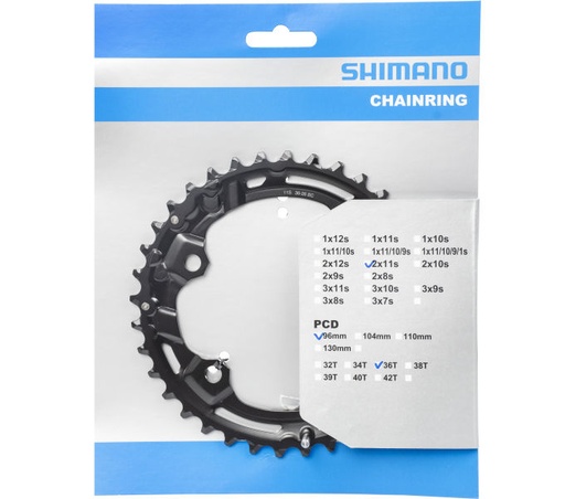 [#PL-Y0LB98010] SHIMANO FC-M5100-2 CHAINRING 36T-BC