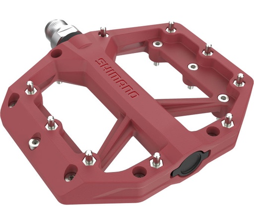 [#PL-EPDGR400R] SHIMANO PEDAL, PD-GR400, W/O REFLECTOR, RED, IND.PACK