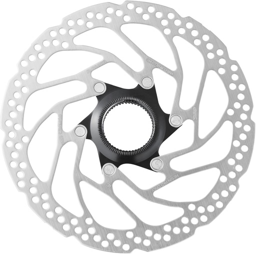 [#PL-ESMRT30MJ] SHIMANO ROTOR FOR DISC BRAKE, SM-RT30, M 180MM, W/LOCK RING(INTERNAL SERRATION,