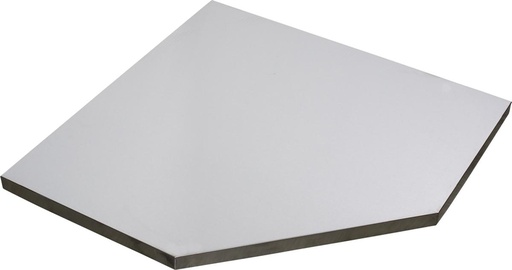 [#PL-FA003542076] Arbeitsplatte aus Edelstahl, für Eckschrank MO-52016 MO-52016