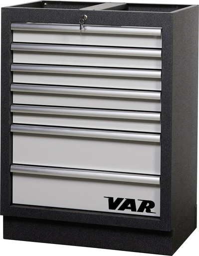 [#PL-FA003542088] Schubladenschrank, 7 Schubladen, ohne Arbeitsplatte, granite MO-52205 MO-52205