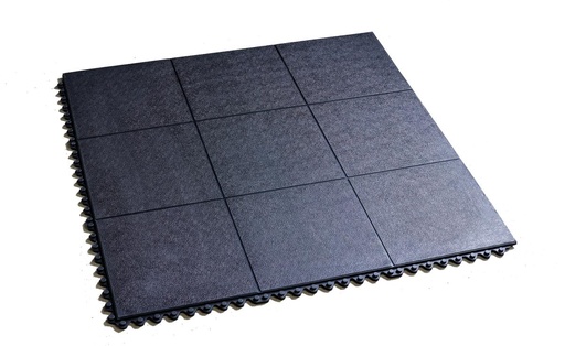 [#PL-FA003542203] Bodenmatte, schwarz, 91,5x91,5x1,6cm MO-51000